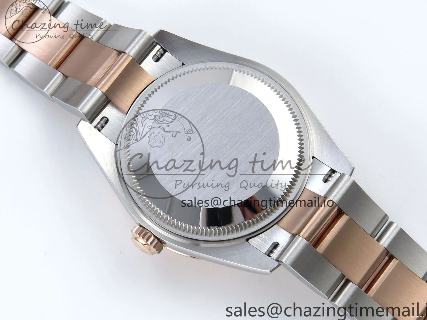 904L 2688 Oyster Dial RG Bracelet Steel SS 278381RBR DateJust Stick Diamonds RG Edition ETA on ARF 31 Bezel 1:1 Best 0415
